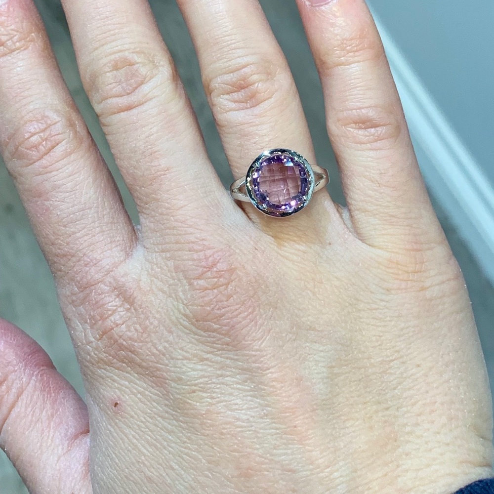 Natural Amethyst Ring